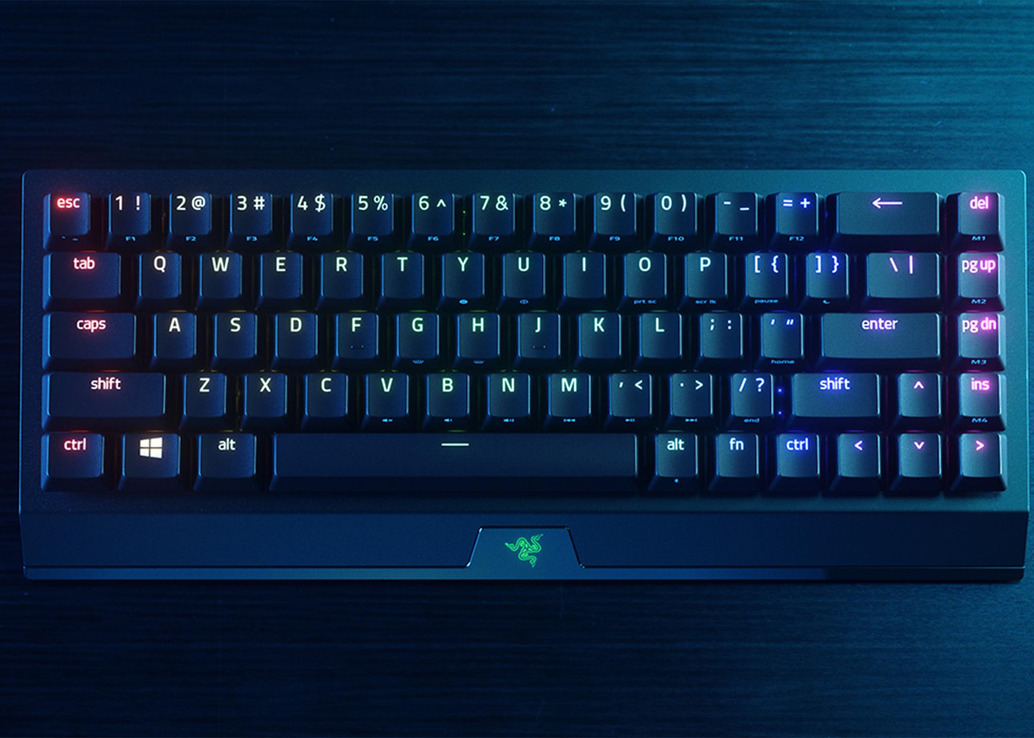 Razer lanza su nuevo teclado Blackwidow v3 mini Hyperspeed