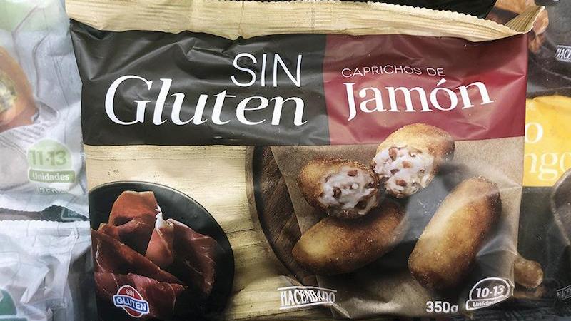 Croquetas jamón sin gluten Mercadona