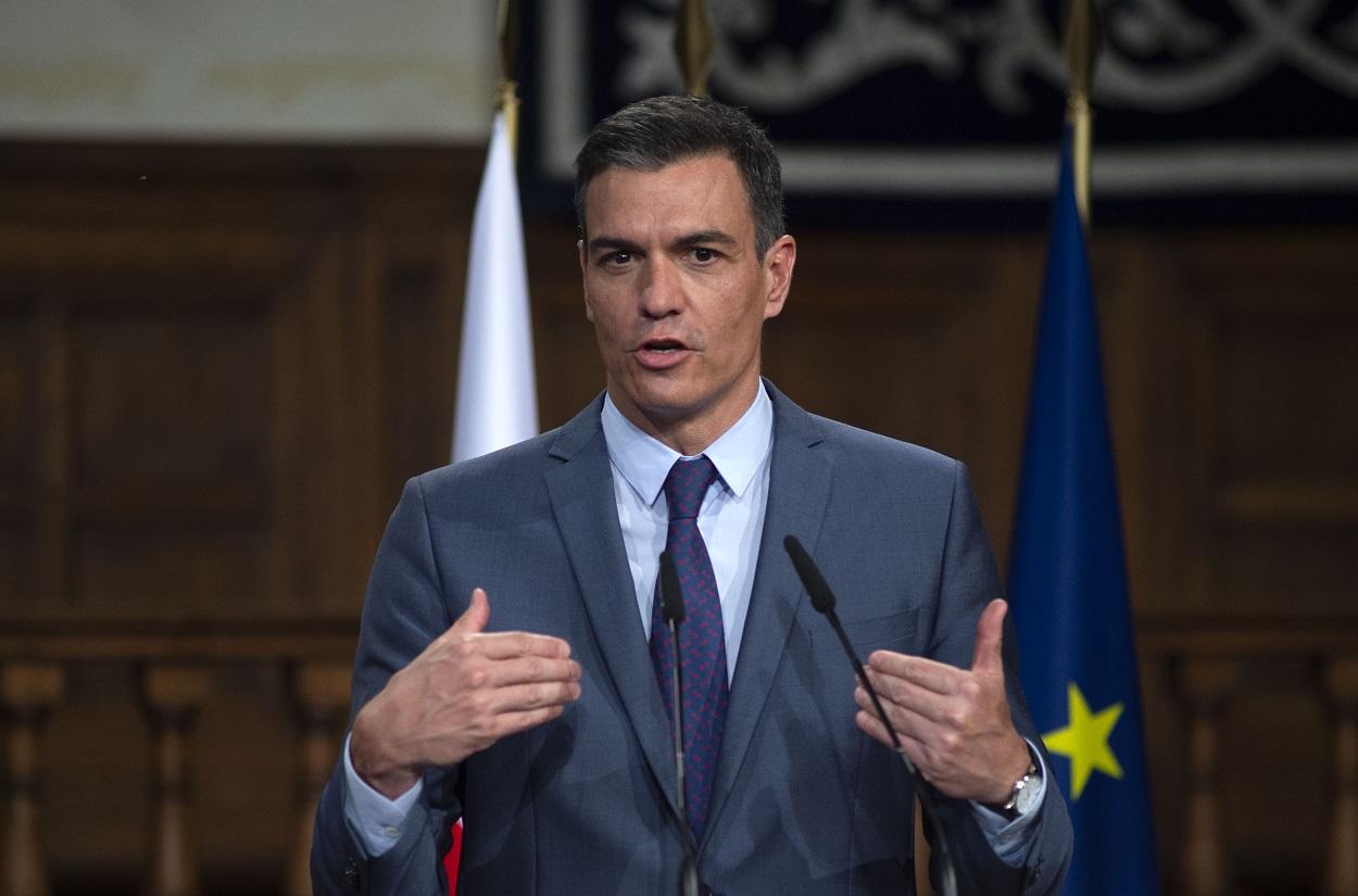 El presidente del Gobierno, Pedro Sánchez. Fuente: Europa Press
