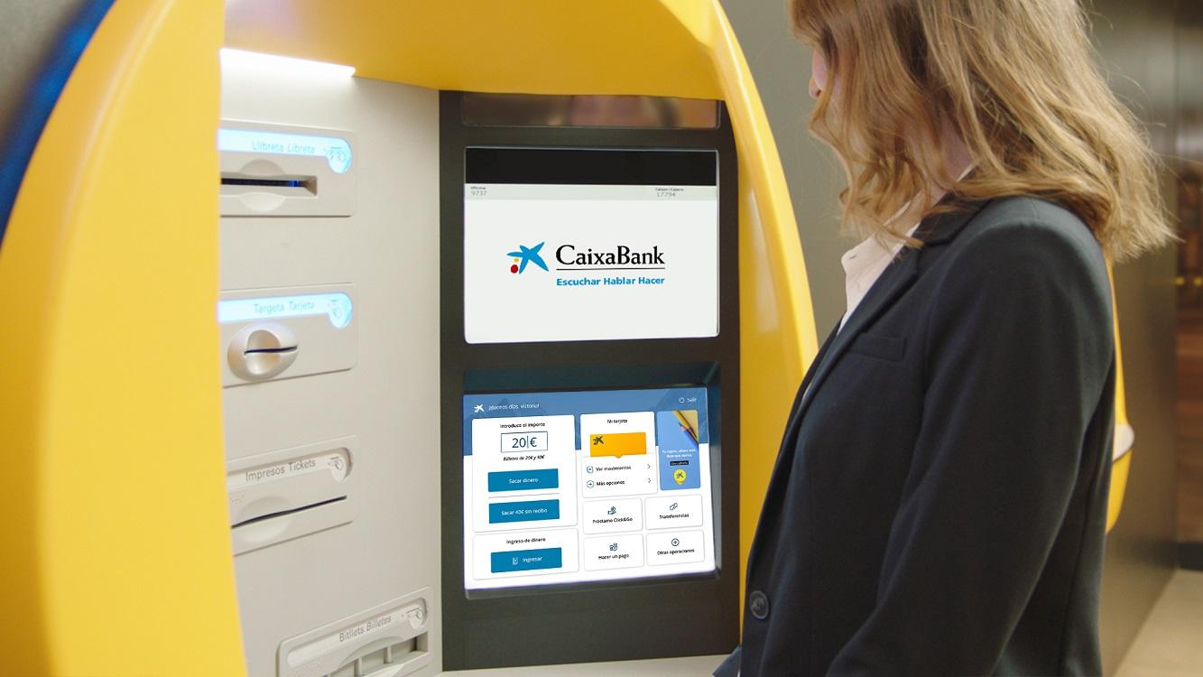 Cajero de CaixaBank