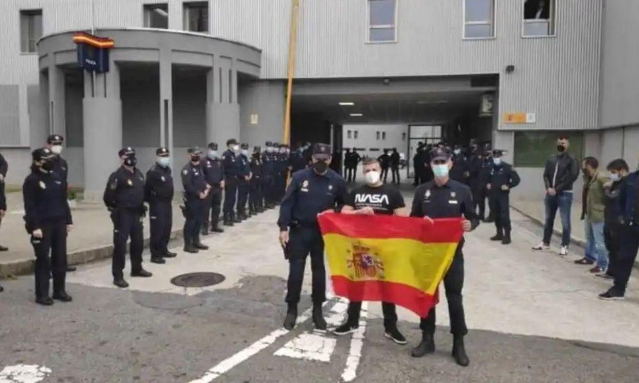 Ángel Manuel Hernández, agente de policía con jubilación anticipada por los disturbios de 2019 en Barcelona.