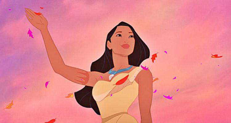 Pocahontas en versión Disney
