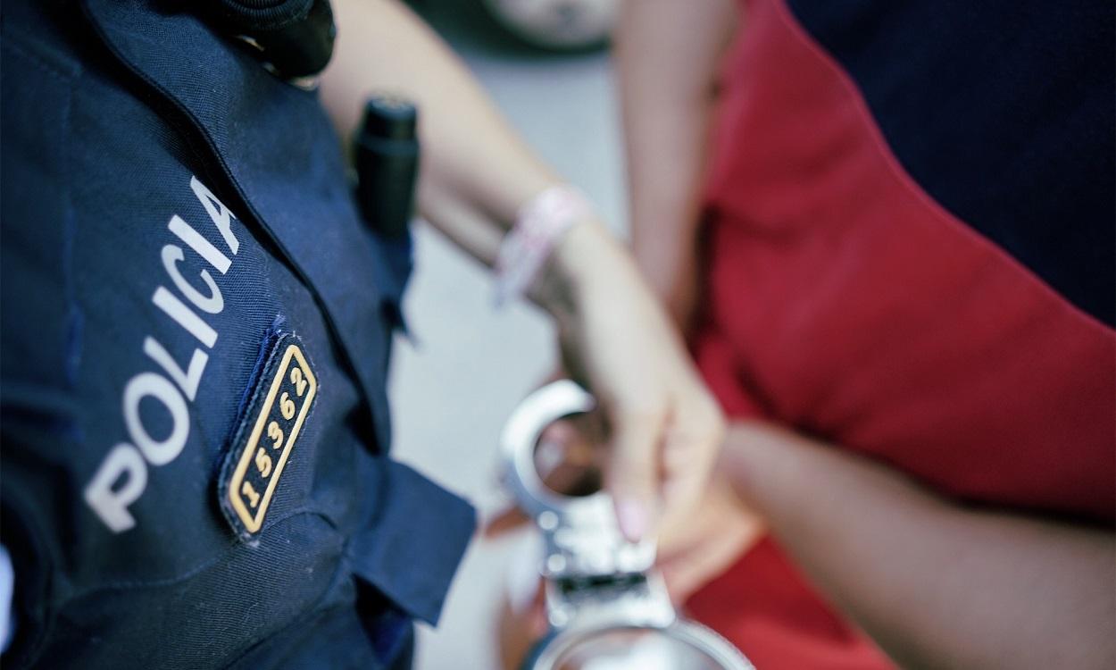 Foto de archivo de una detención policial. EP