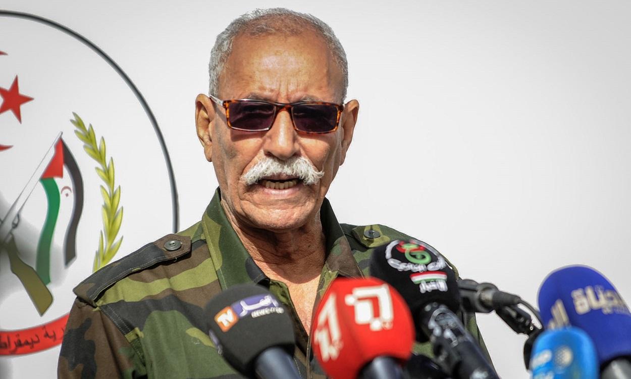 El líder del Frente Polisario, Brahim Ghali. EP