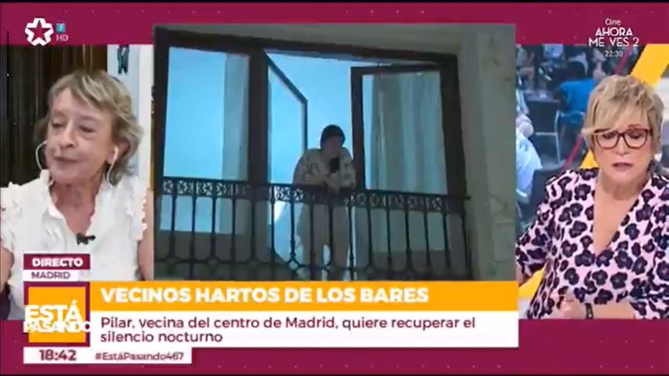 Inés Ballester contesta a una invitada