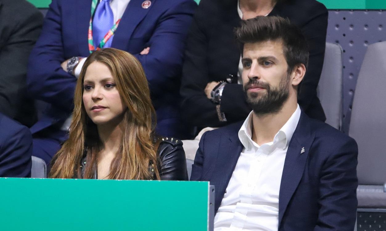 Shakira y Piqué en la Final de la Copa Davis 2019. EP
