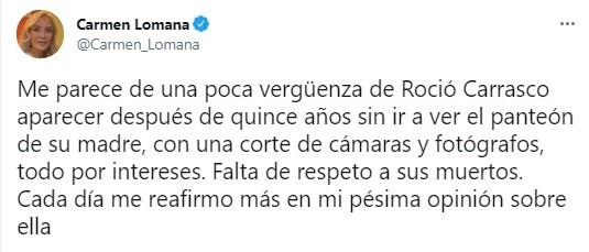 carmen lomana vs rocío carrasco