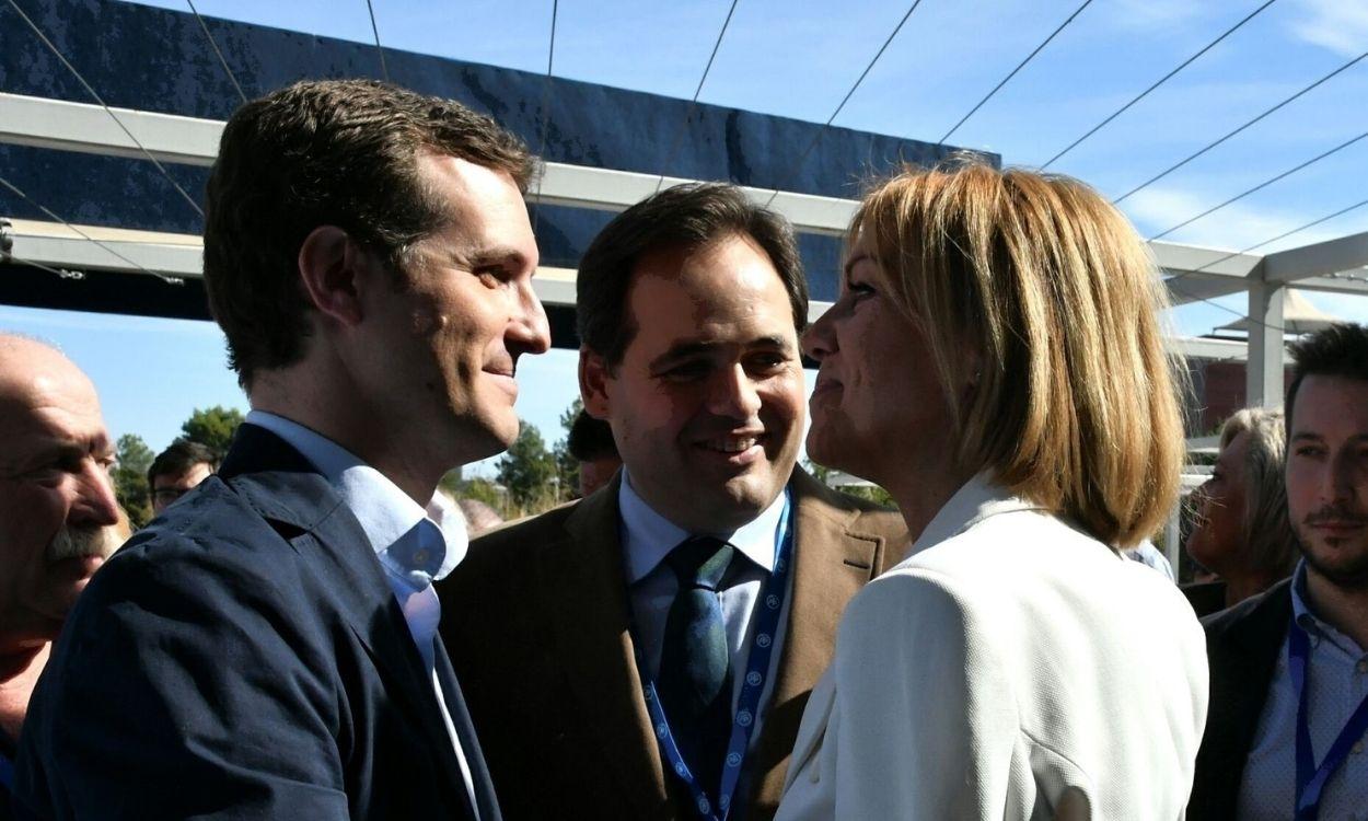 Pablo Casado y María Dolores de Cospedal