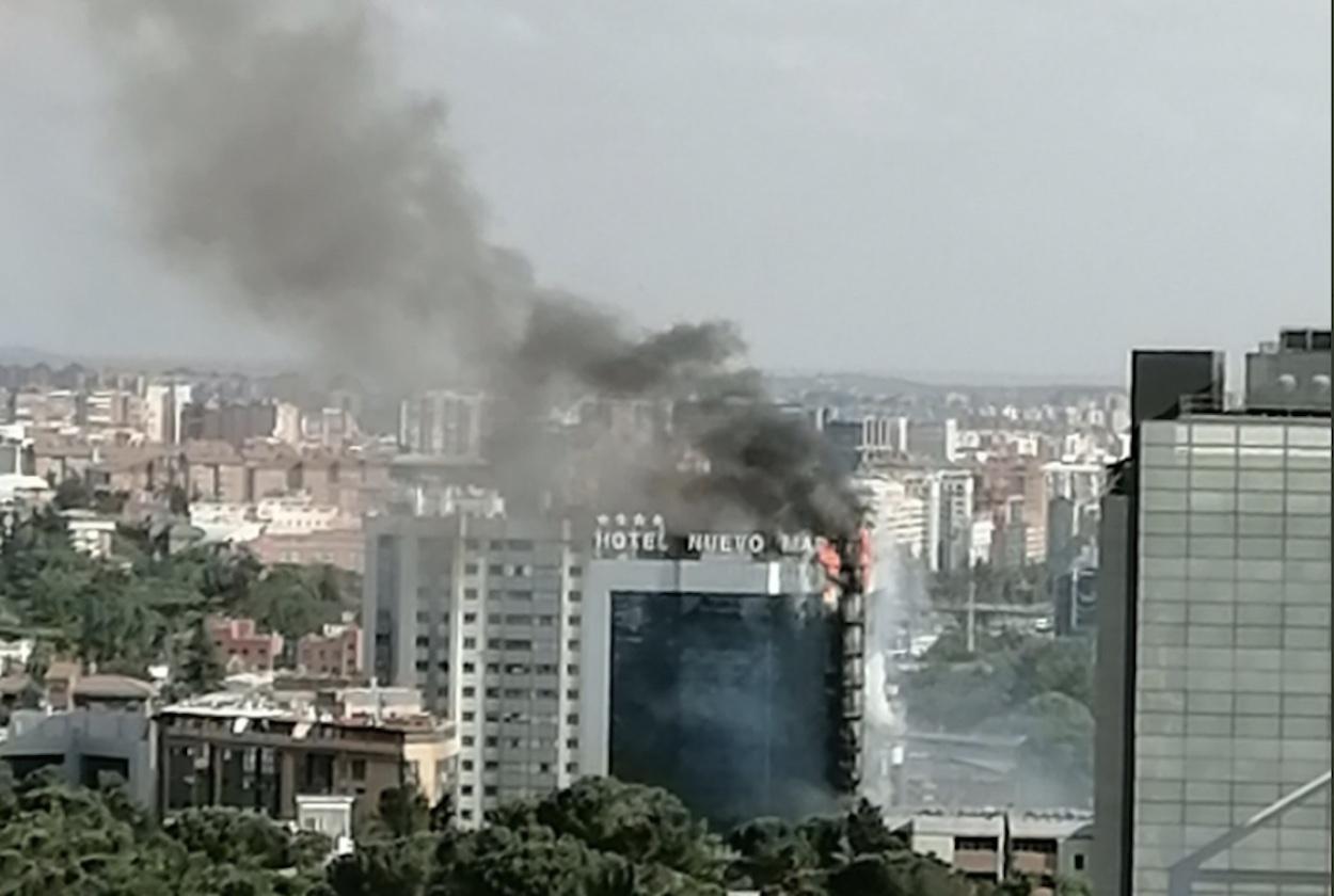 Incendio Hotel Nuevo Madrid