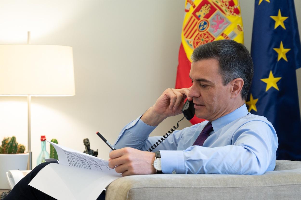 Sánchez y Aragonés mantendrá una conversación telefónica este viernes