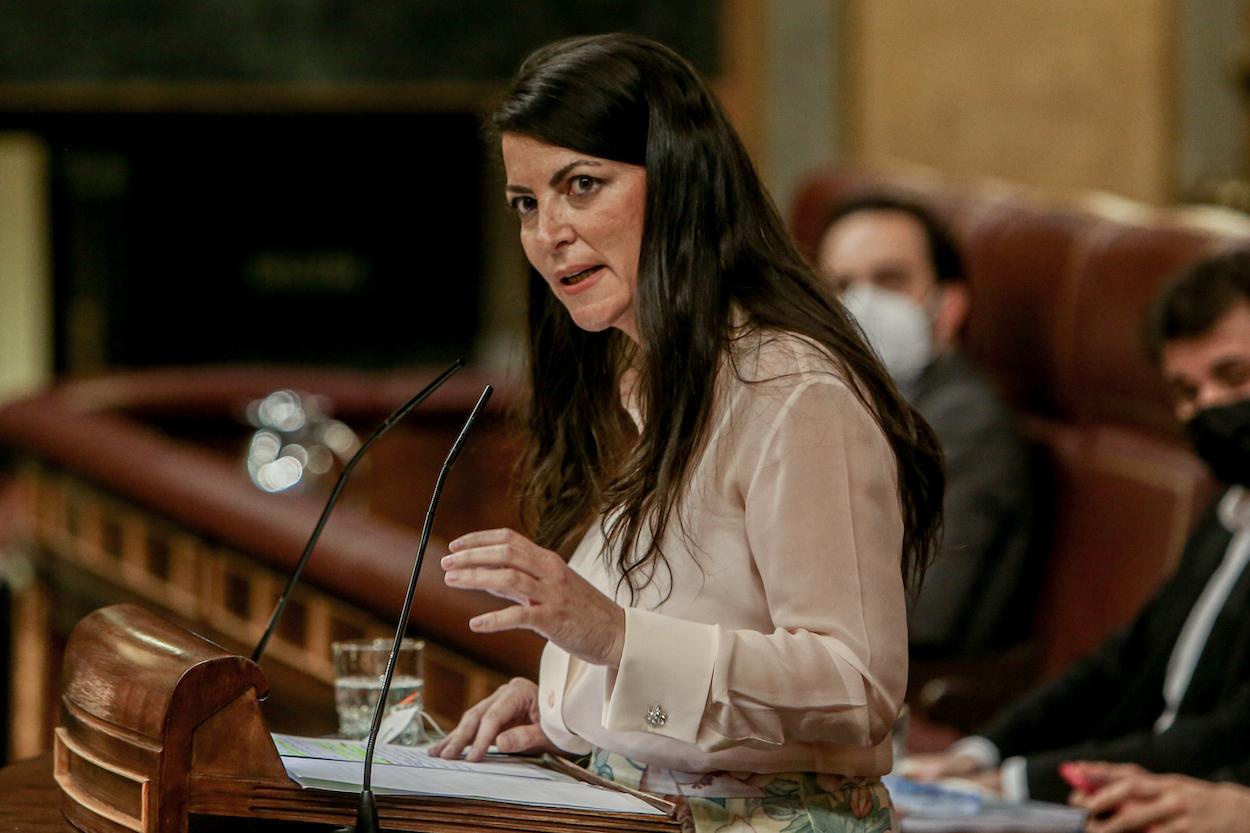 Macarena Olona, secretaria general de Vox en el Congreso. Europa Press