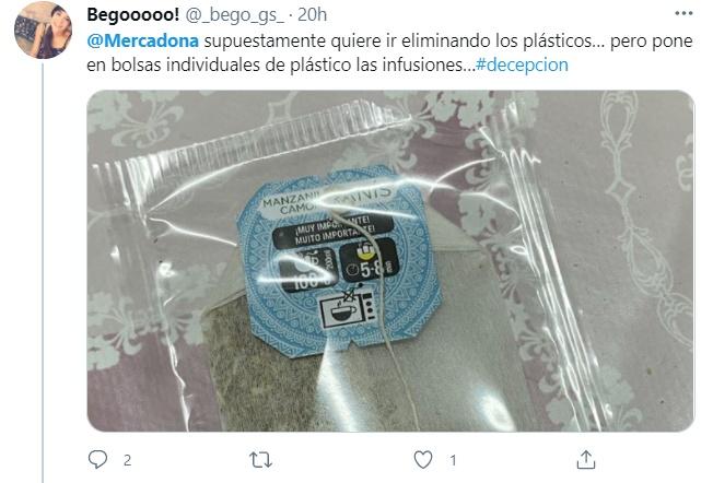 Crítica a Mercadona por el uso de plásticos