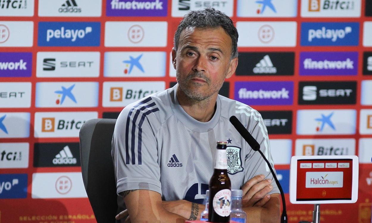 El entrenador de la selección española, Luis Enrique. EP