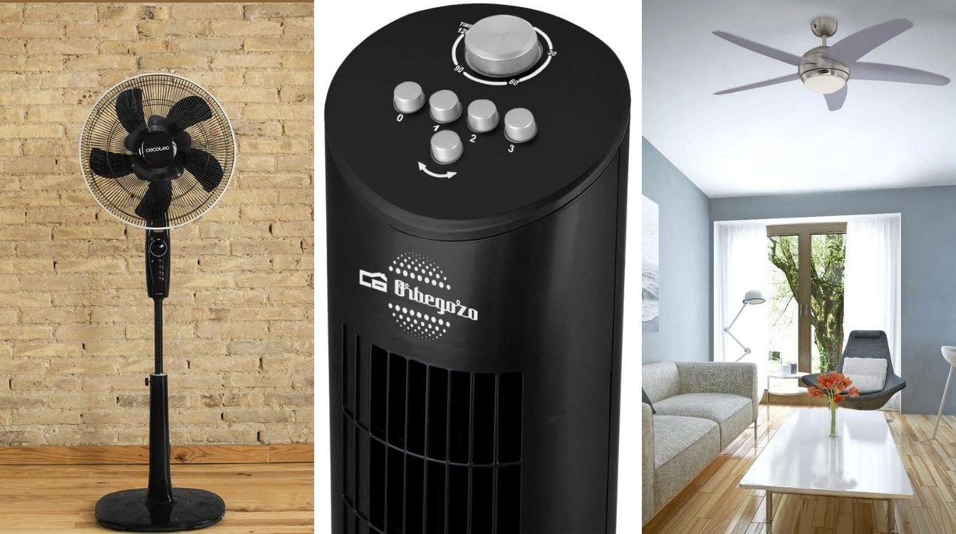 preparar ficción Fértil Refresca tu casa con los mejores ventiladores
