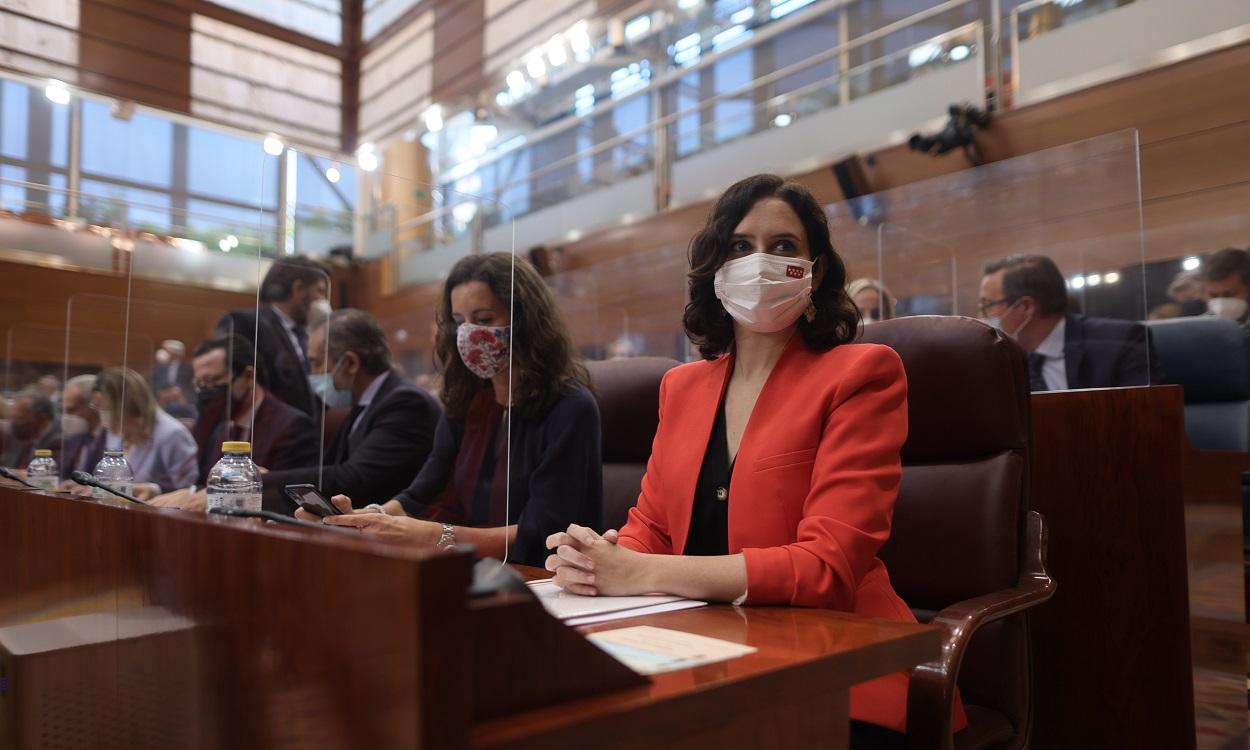 La presidenta en funciones de la Comunidad de Madrid, Isabel Díaz Ayuso. EP