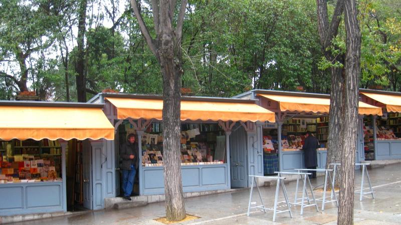 Bookstalls in Madrid