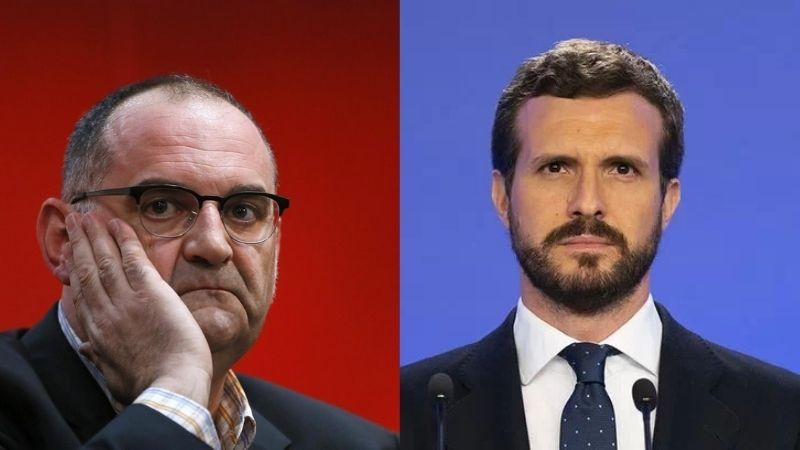 Antón Losada y Pablo Casado.