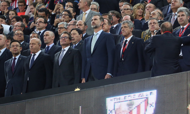 Monumental pitada en la Final de la Copa del Rey al himno nacional