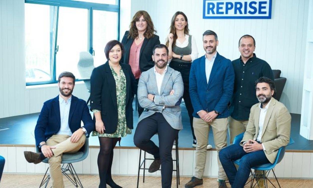 Equipo directivo de Reprise Digital España. Servimedia.