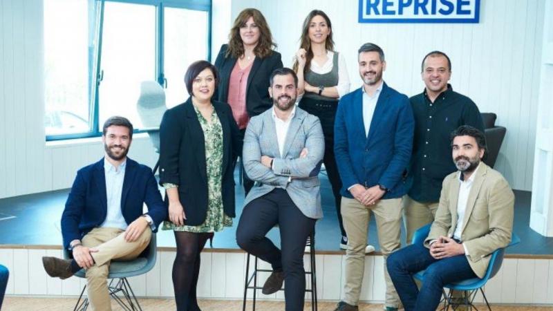 Equipo directivo de Reprise Digital España. Servimedia.