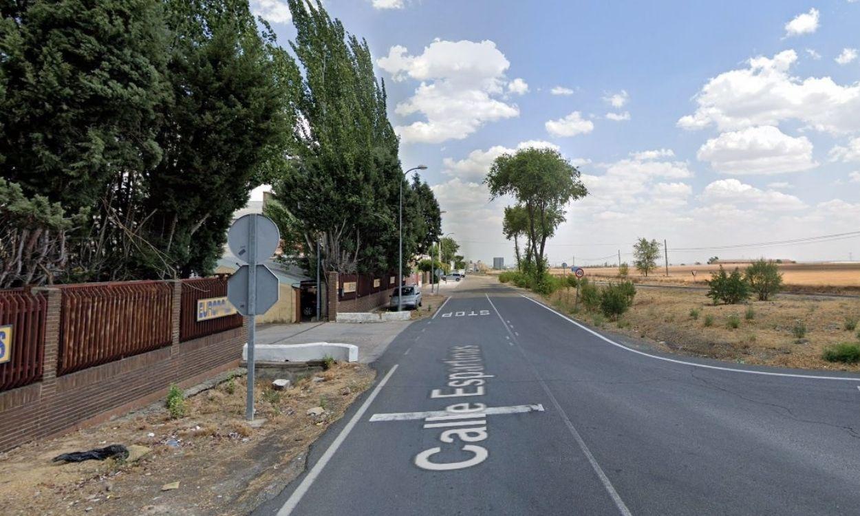 Calle Espartinas, en Seseña (Toledo). Google Maps.