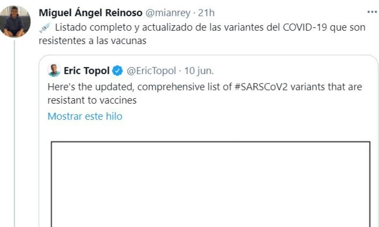 El mensaje de un científico sobre la eficacia de las vacunas ante las variantes de la Covid 19