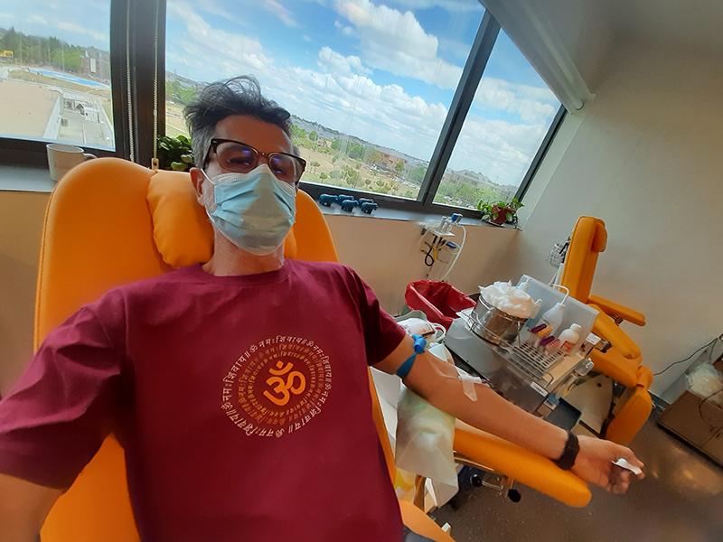 La hora de la siesta es un buen momento para donar sangre La hora de la siesta es un buen momento para donar sangre