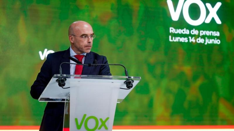 El vicepresidente primero de Acción Política y eurodiputado de Vox, Jorge Buxadé, quien participará en el acto "por la vida"