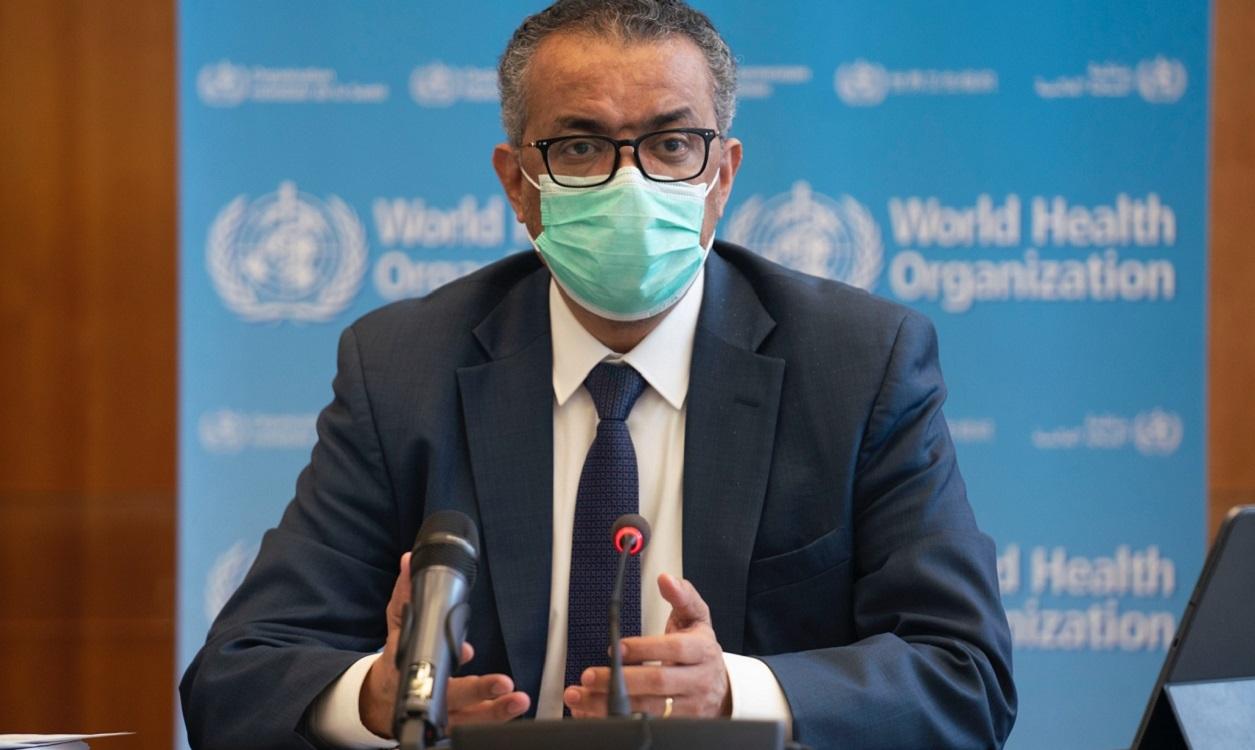 El director general de la Organización Mundial de la Salud (OMS), Tedros Adhanom Ghebreyesus, durante la reunión del Comité de Emergencias de la OMS. EP