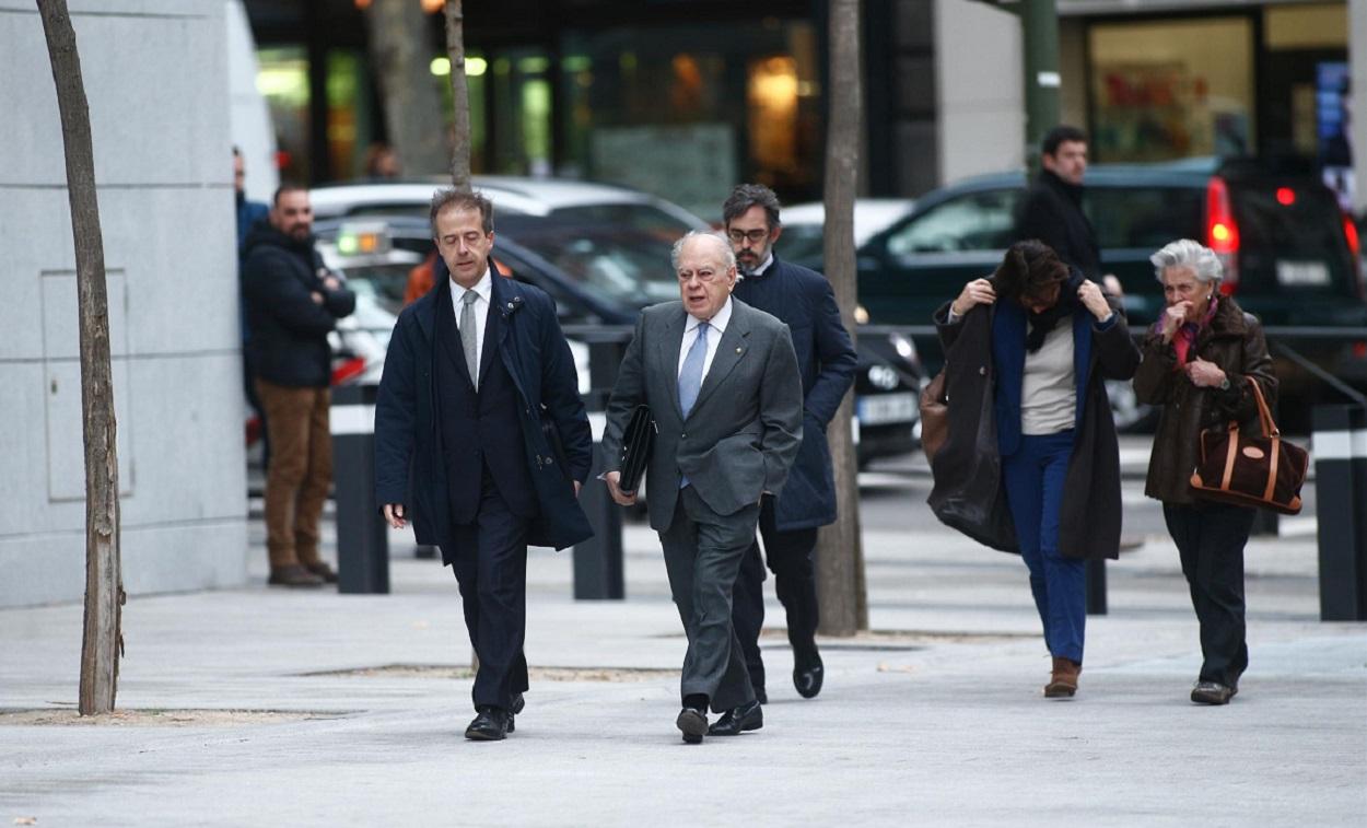 Jordi Pujol ante la Audiencia Nacional. EP