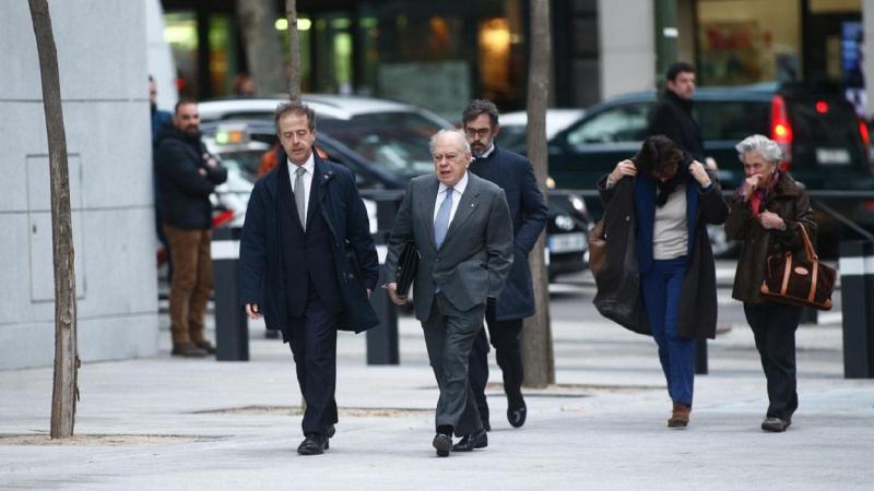 Jordi Pujol ante la Audiencia Nacional. EP