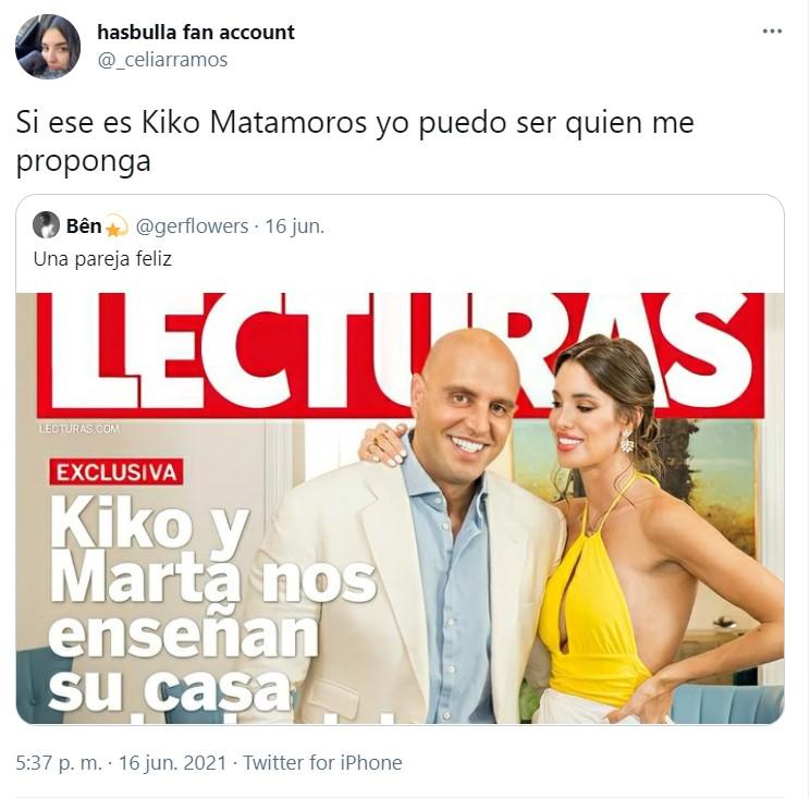 Kiko Matamoros en Lecturas   Twitter