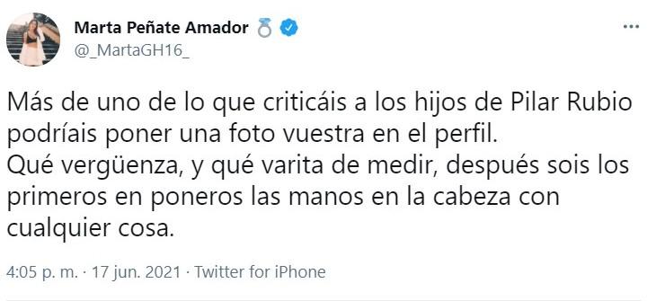Tuiteros defienden a los hijos de Pilar Rubio y Sergio Ramos 1