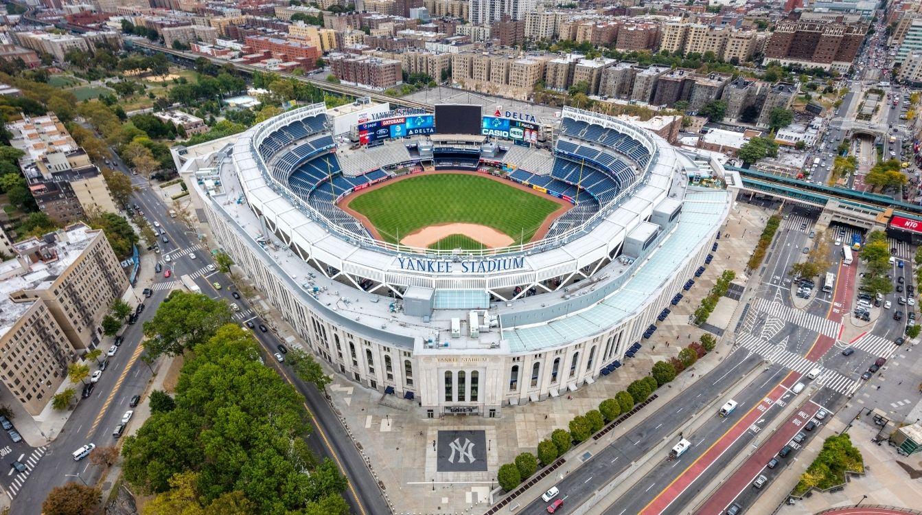 Una de las construcciones más emblemáticas y espectaculares de Turner en EEUU es el Yankee Stadium