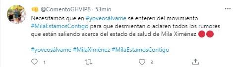 mila ximenez twitter