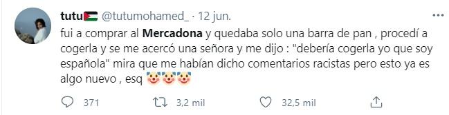 Mensaje de Tutu sobre lo ocurrido en un Mercadona Mensaje de Tutu sobre lo ocurrido en un Mercadona