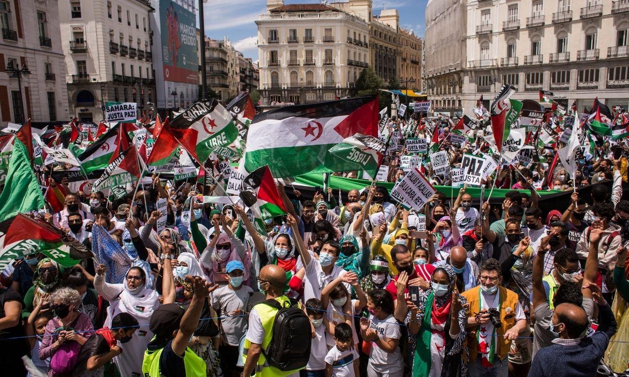 La Marcha Saharaui reúne a centenares de personas para protestar contra la vulneración de derechos en el territorio