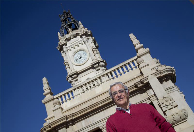 El alcalde de Valencia y portavoz de Compromís en la ciudad, Joan Ribó