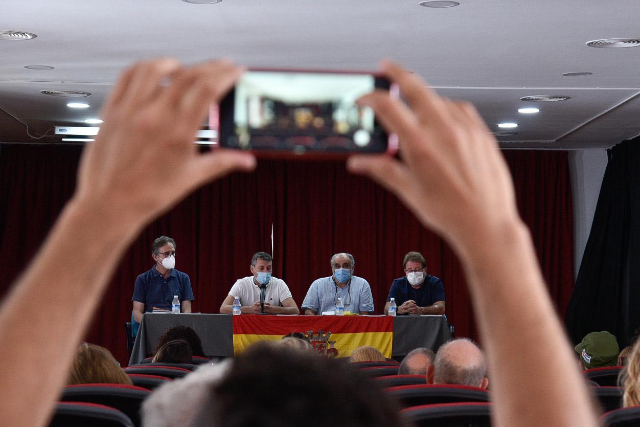 Un momento del acto celebrado en Jimena de la Frontera.