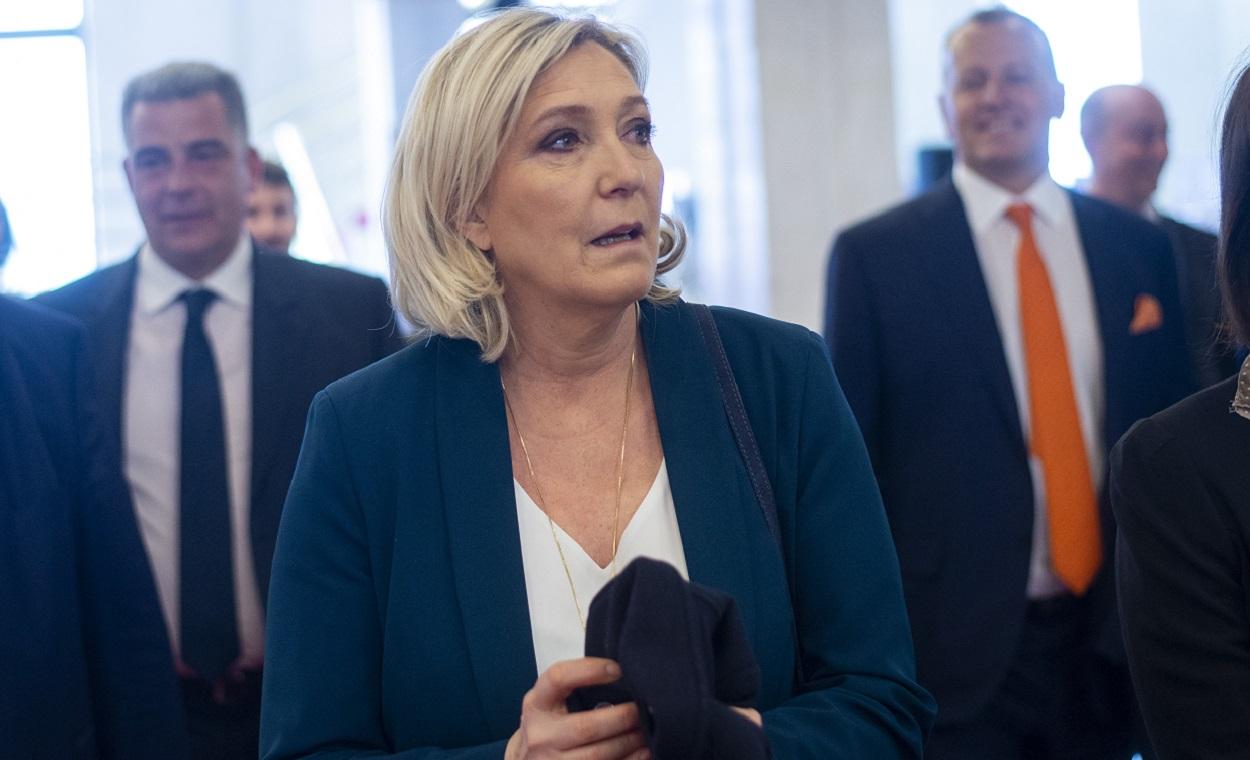 Marine Le Pen, líder de Reagrupamiento Nacional. Foto Jakub Kotian. TASR. Dpa