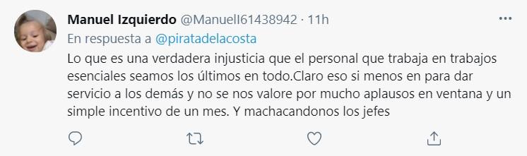 Respuesta al tuit sobre las mascarillas 4 Respuesta al tuit sobre las mascarillas 4