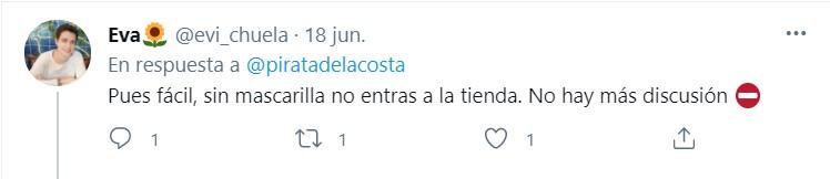 Respuesta al tuit sobre las mascarillas 5 Respuesta al tuit sobre las mascarillas 5