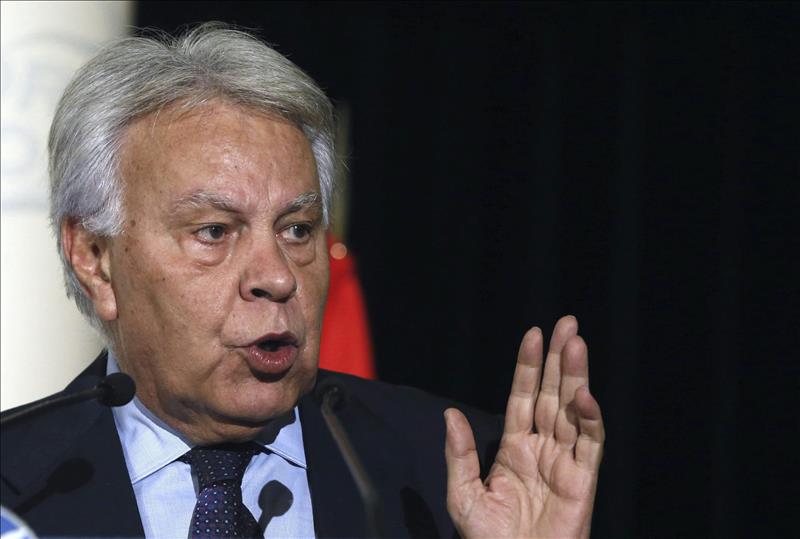 Tensión en Caracas por la llegada de Felipe González