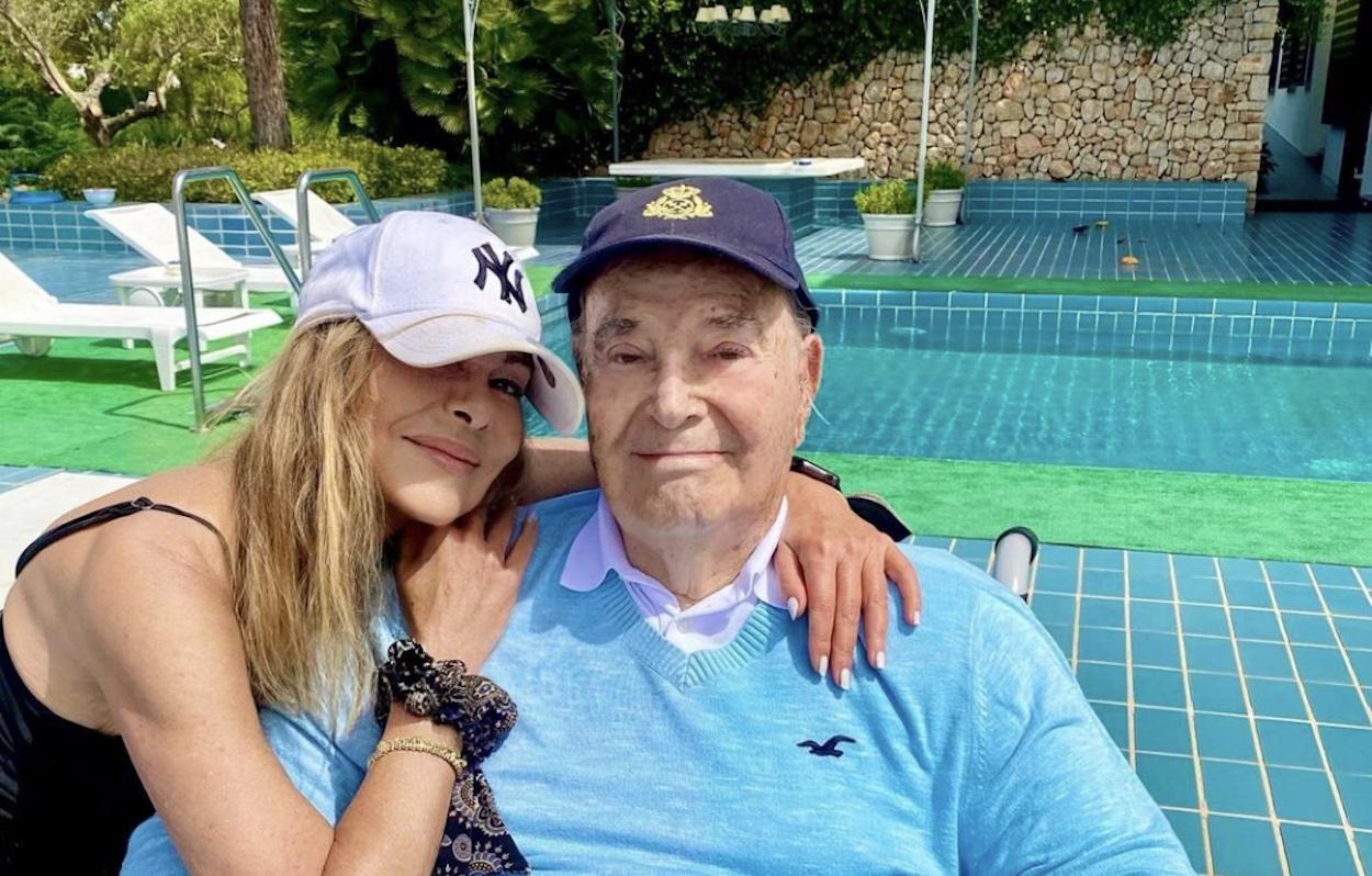 Ana Obregón disfruta de unos días junto a su padre en Mallorca. Instagram