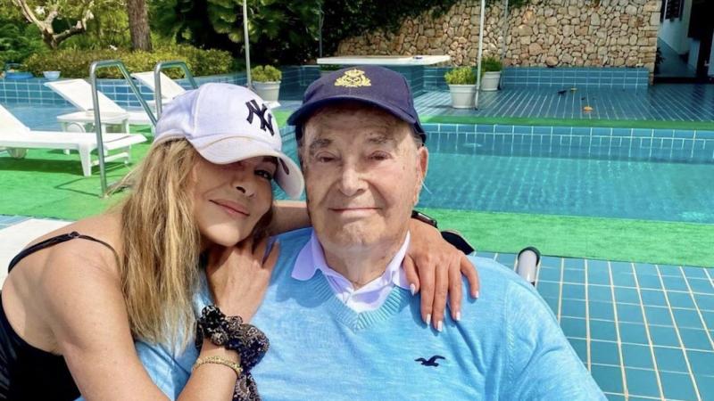 Ana Obregón disfruta de unos días junto a su padre en Mallorca. Instagram