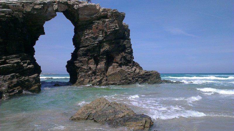 Playa de las Catedrales en Ribadeo Playa de las Catedrales en Ribadeo
