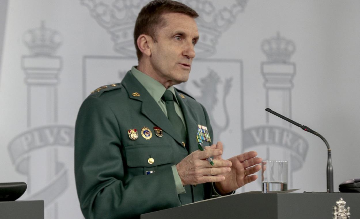 La Guardia Civil asciende al general José Manuel Santiago, que protagonizó la polémica por el rastreo de bulos