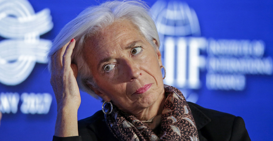 La directora gerente del Fondo Monetario Internacional (FMI), Christine Lagarde