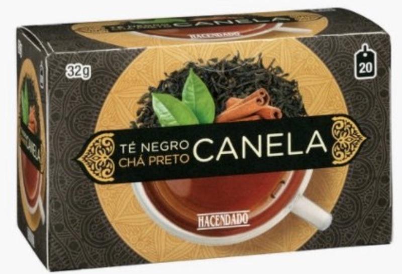 Té negro canela Mercadona