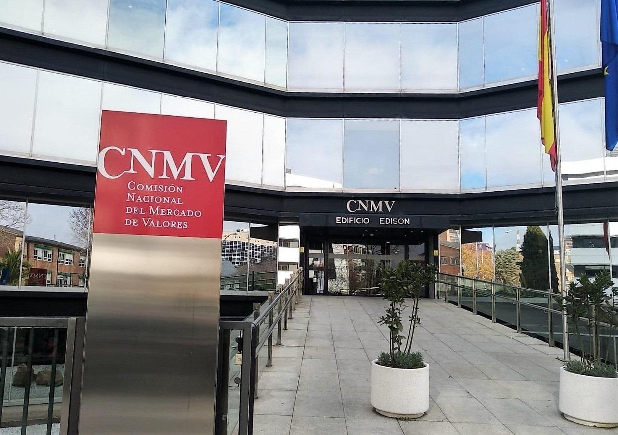 Sede de la CNMV en Madrid. Europa Press